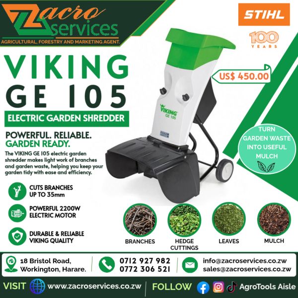 VIKING GE 105 ELECTRIC GARDEN SHREDDER